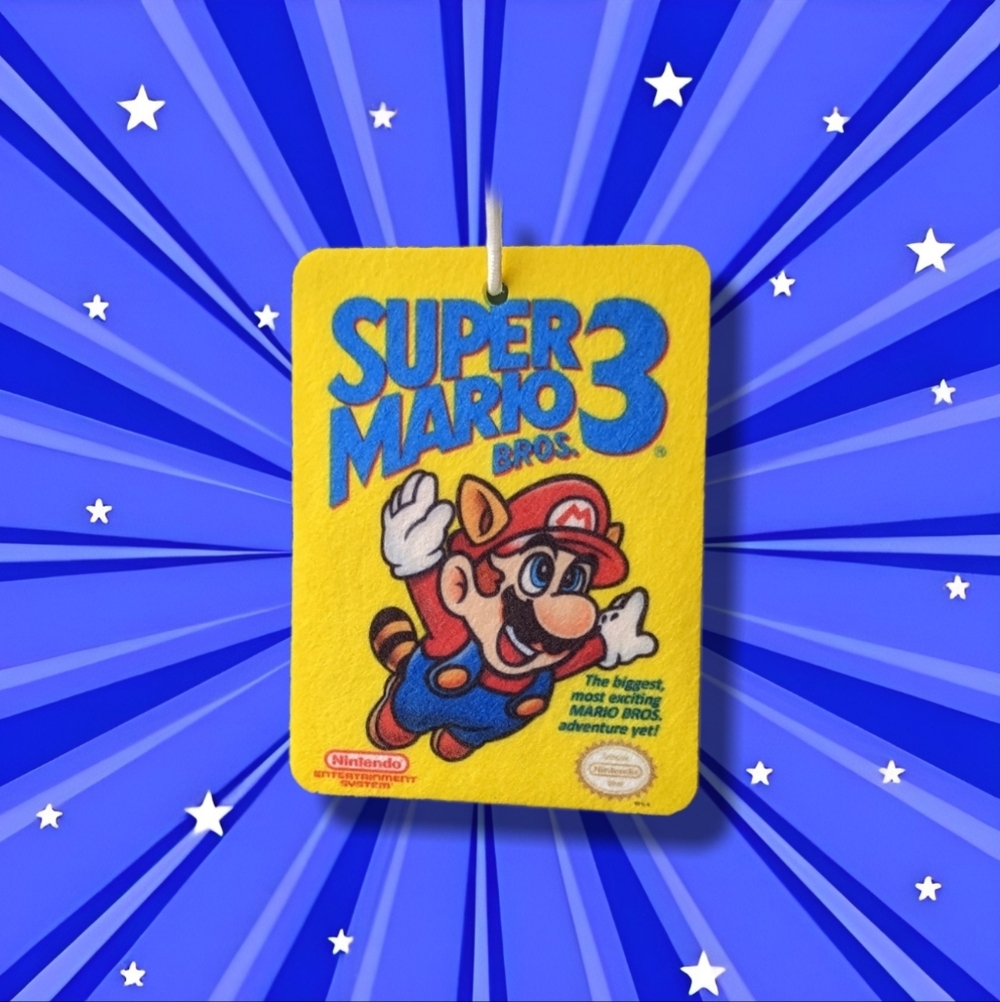 Super Mario Bros 3 Air Freshener - Mango